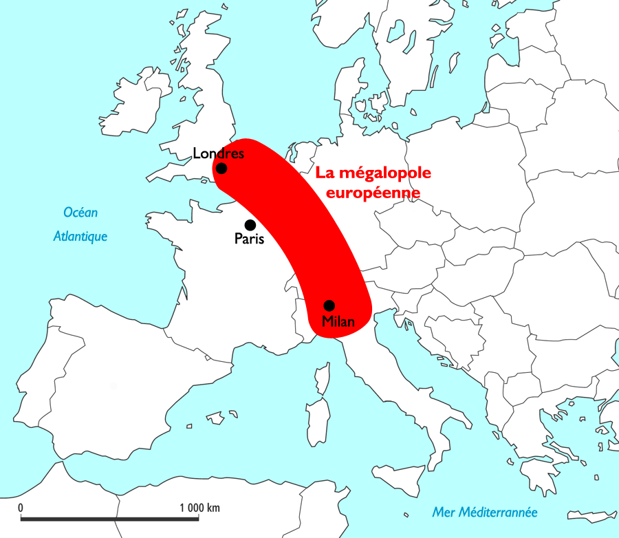 Cours Définition - Mégalopole européenne - Soutien scolaire en ligne ...