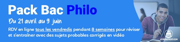 Pack de révisions de philo pour le bac