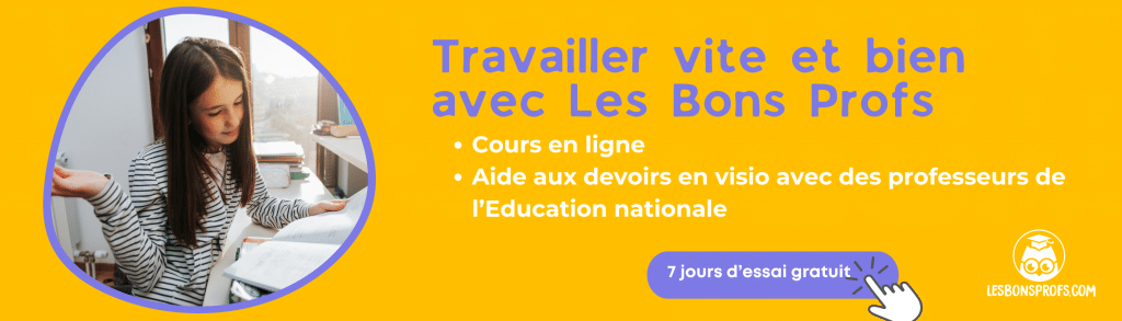 Travailler vite et bien avec Les Bons Profs