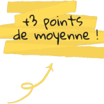 + 3 points de moyenne + 3 points de moyenne